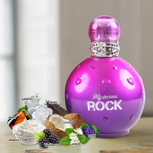 Mysterious Rock Spray Perfume Eau De Parfum For Women - 100ML/3.4 FL.OZ.