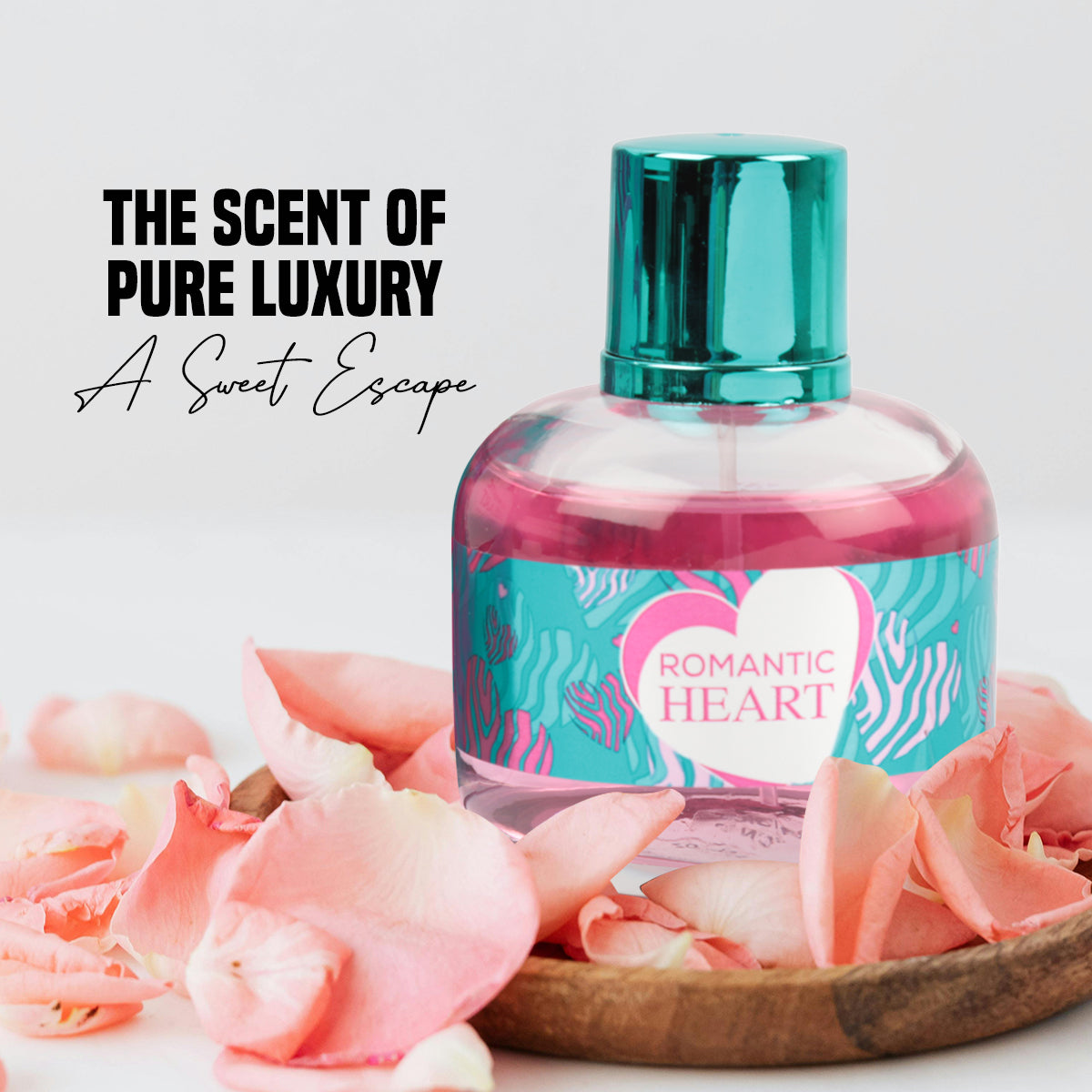 Romantic Heart Spray Perfume Eau De Parfum For Women - 100ML/3.4 FL.OZ.