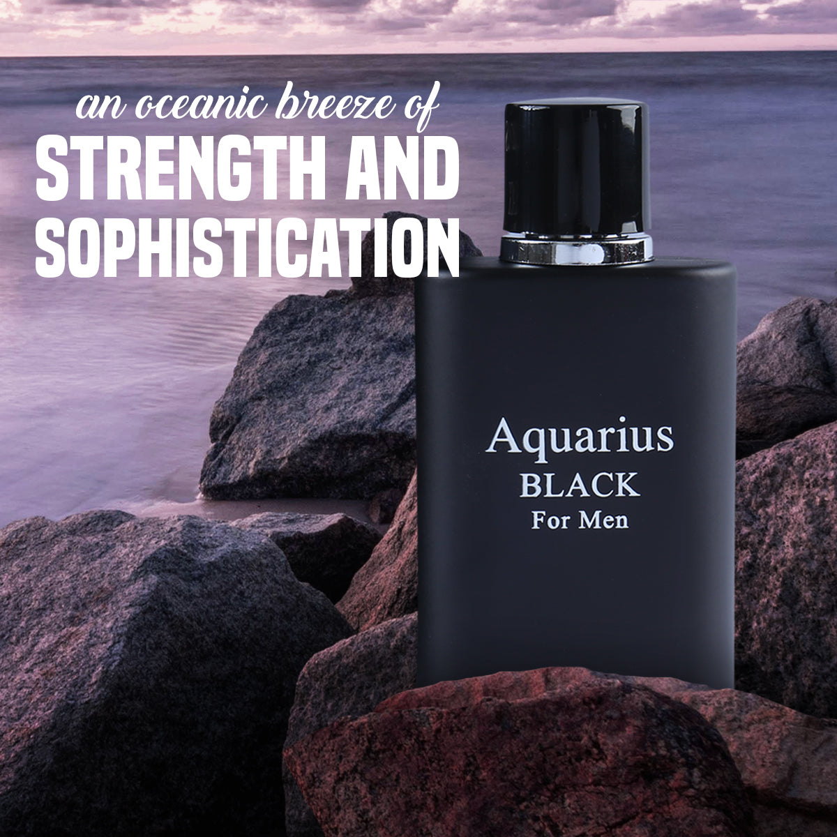 Aquarius Black Spray Cologne Eau De Toilette For Men -100ML/3.4 FL.OZ.