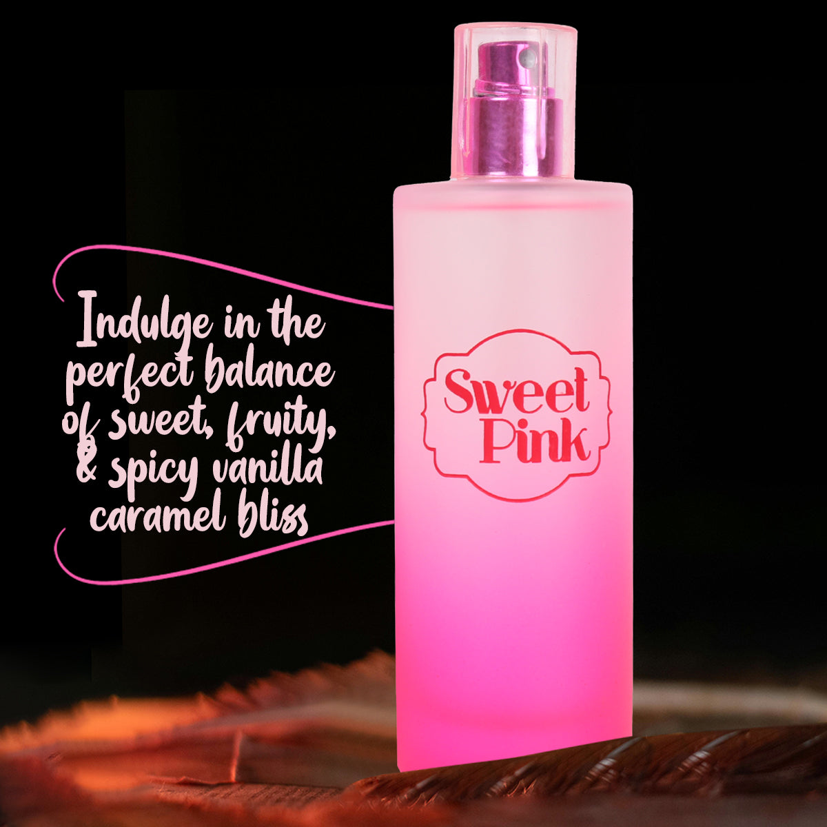 Sweet Pink Spray Perfume Eau De Parfum For Women - 100ML/3.4 FL.OZ.