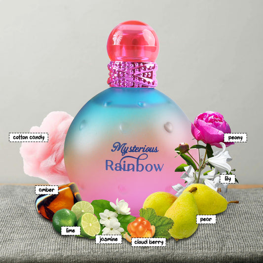 Mysterious Rainbow Spray Perfume Eau De Parfum For Women - 100ML/3.4 FL.OZ.