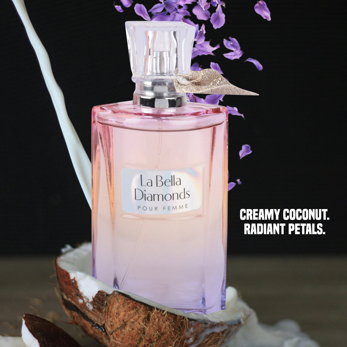 La Bella Diamonds Spray Perfume Eau De Parfum For Women - 100ML/3.4 FL.OZ.