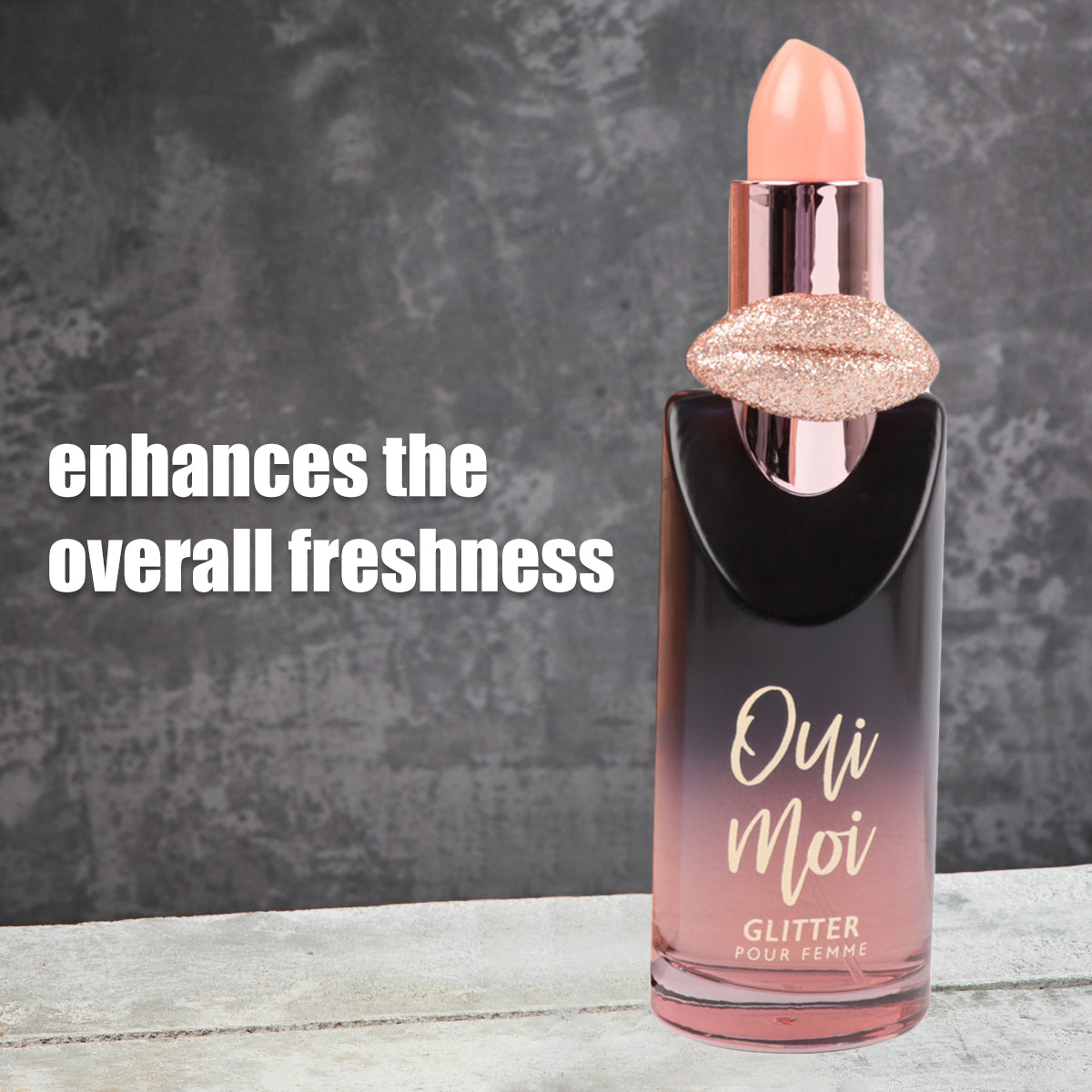 Oui Moi Glitter Spray Perfume Eau De Parfum For Women - 100ML/3.4 FL.OZ.
