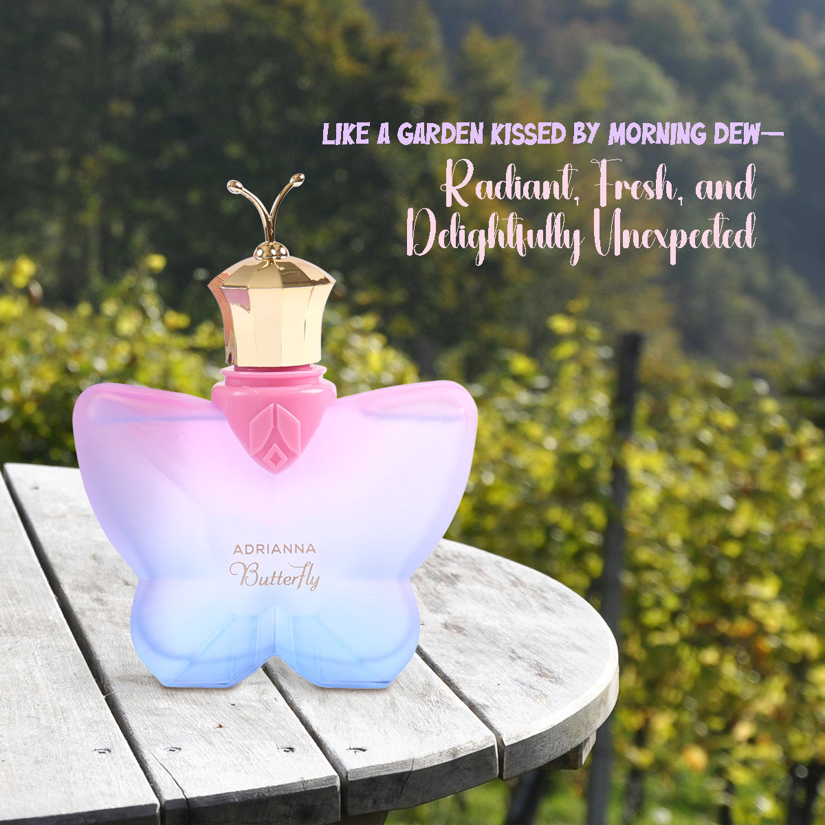 Adrianna Butterfly Spray Perfume Eau De Parfum For Women - 100ML/3.4 FL.OZ.