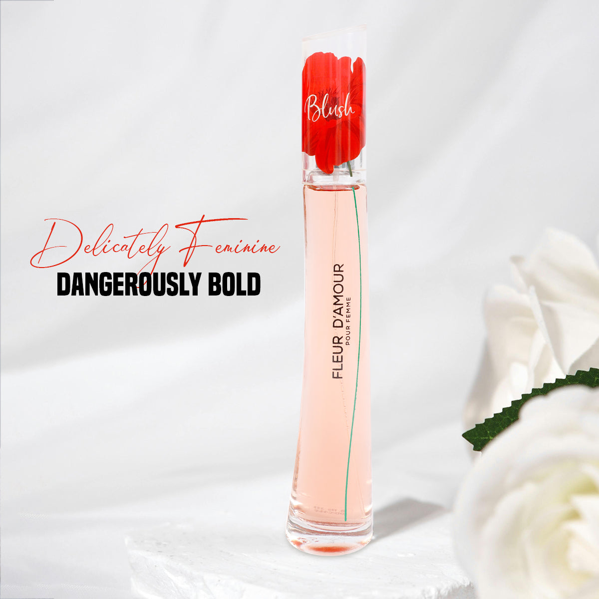 Fleur D'amour Blush Spray Perfume Eau De Parfum For Women - 100ML/3.4 FL.OZ.