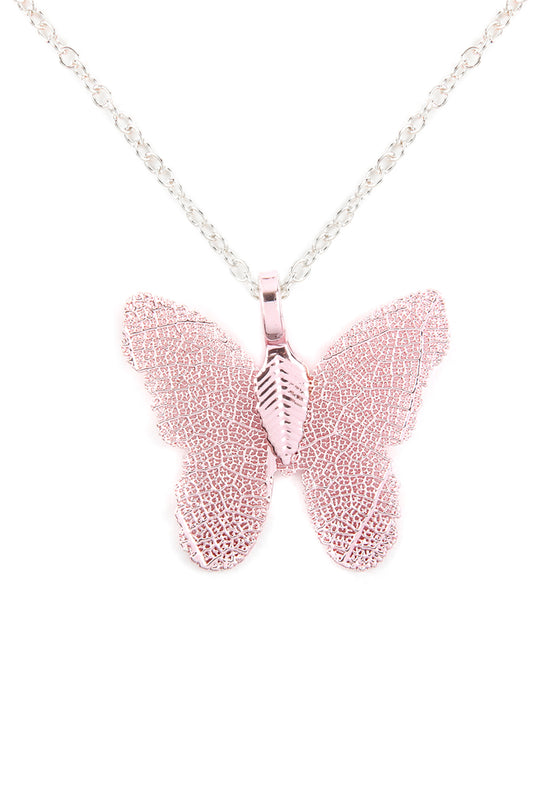 Butterfly Pendant Necklace