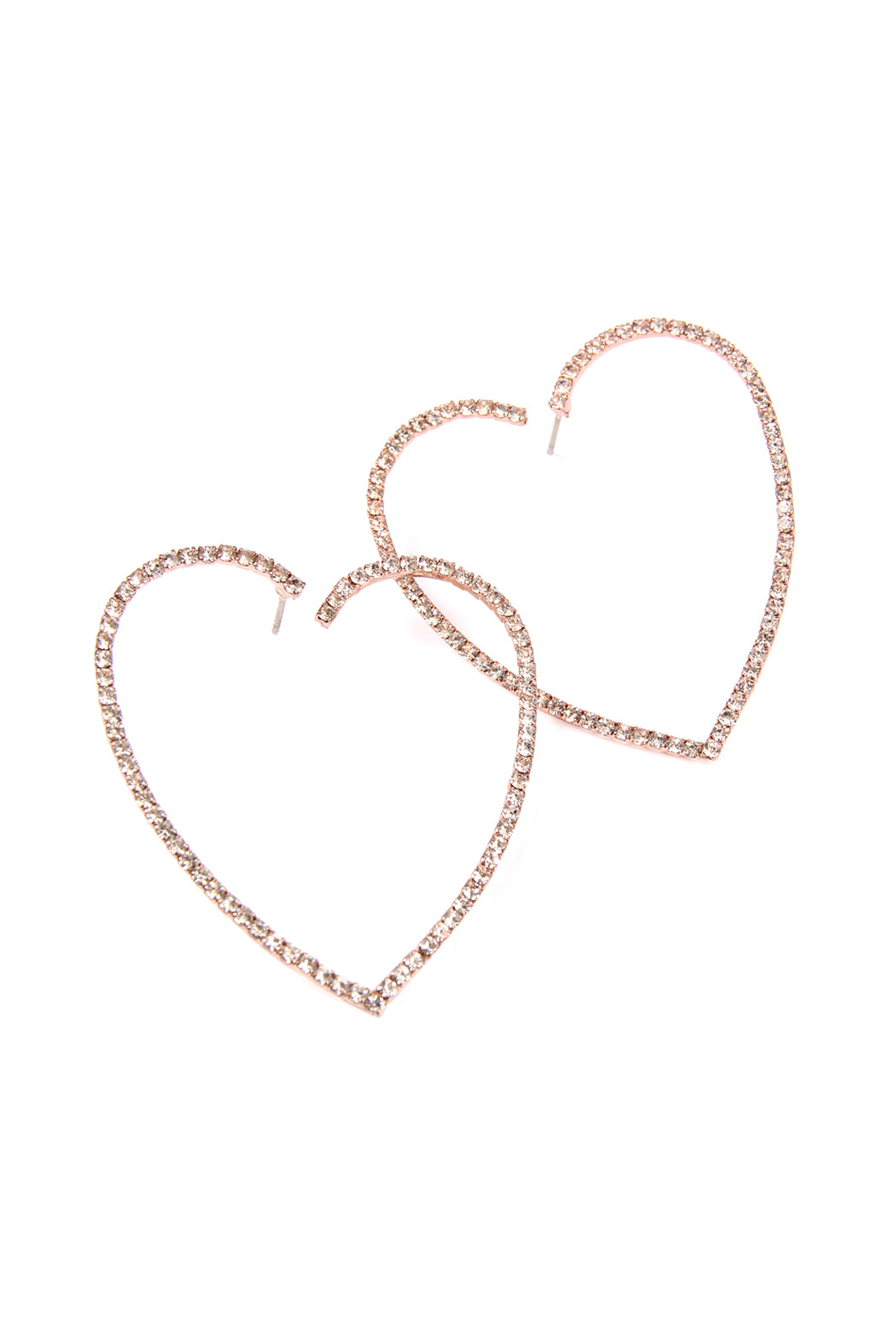 1.5" Heart Shape Earrings
