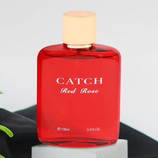 Catch Red Rose Spray Perfume Eau De Toilette For Women - 100ML/3.3 FL.OZ.