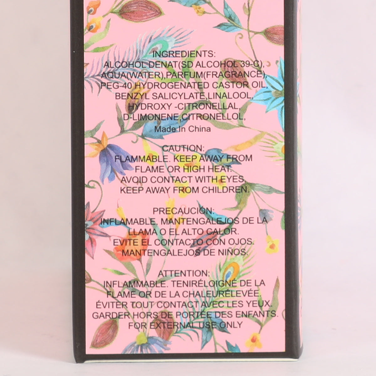 Pink Gardenia Spray Perfume Eau De Parfum For Women- 100ML/3.3FL.OZ.