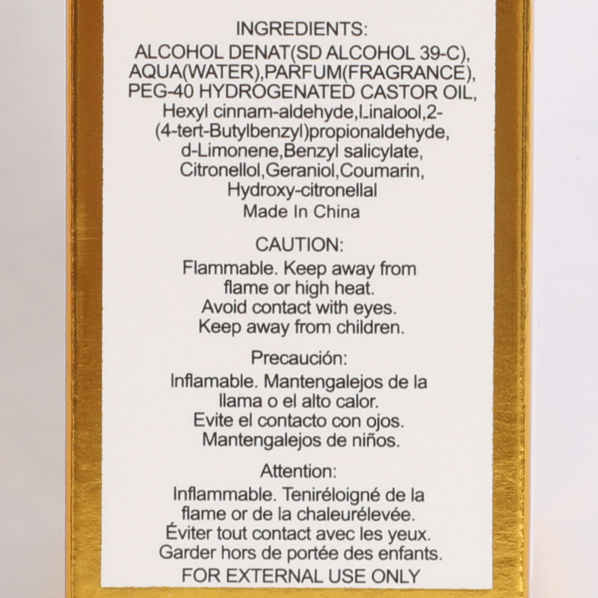 Madam Rose Spray Perfume Eau De Parfum For Women - 100ML/3.3 FL. OZ.