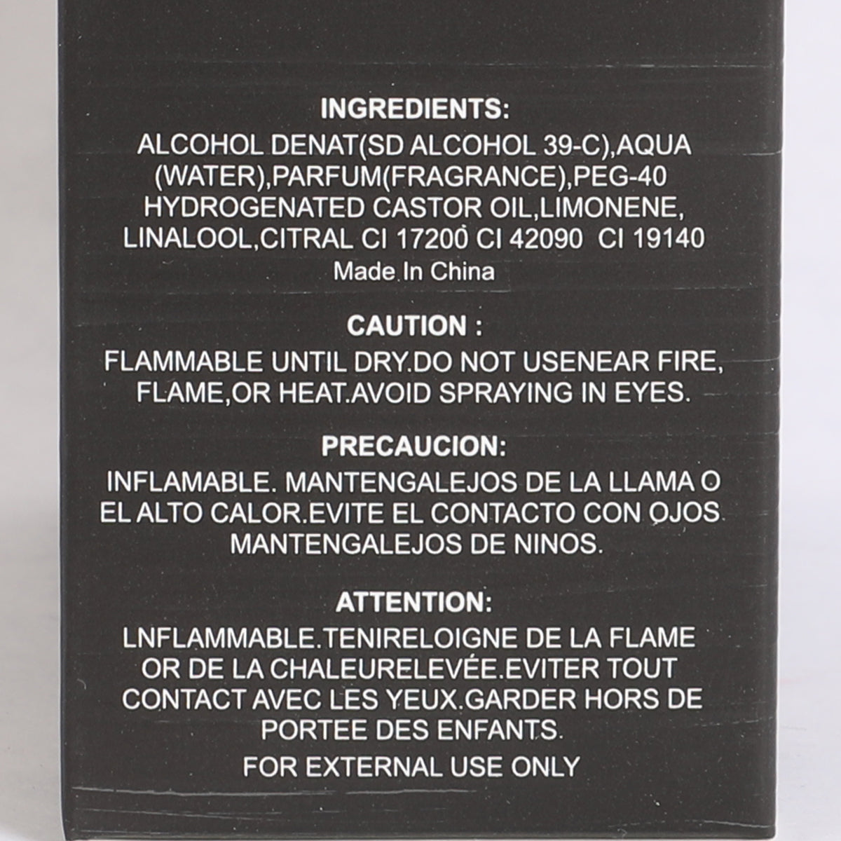 Adventure Spray Cologne Eau De Toilette For Men - 100ML/3.3 FL.OZ.