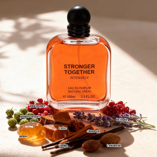 Stronger Together Intensely Spray Perfume Eau De Parfum For Men - 100ML/3.3FL.OZ.
