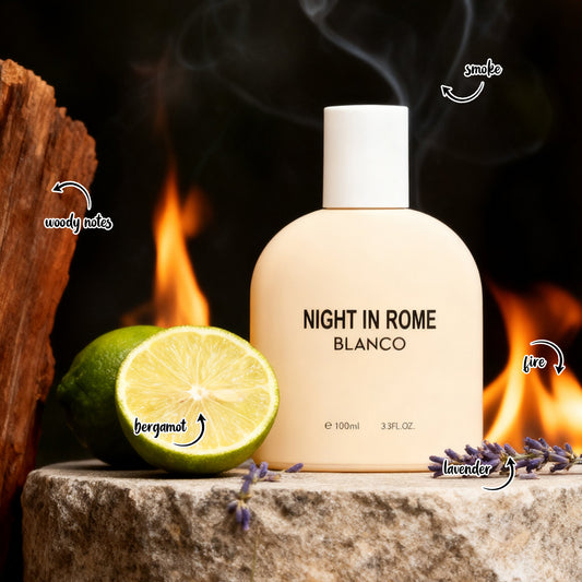 Night In Rome Blanco Spray Perfume Eau De Parfum For Men - 100ML/3.3FL.OZ.