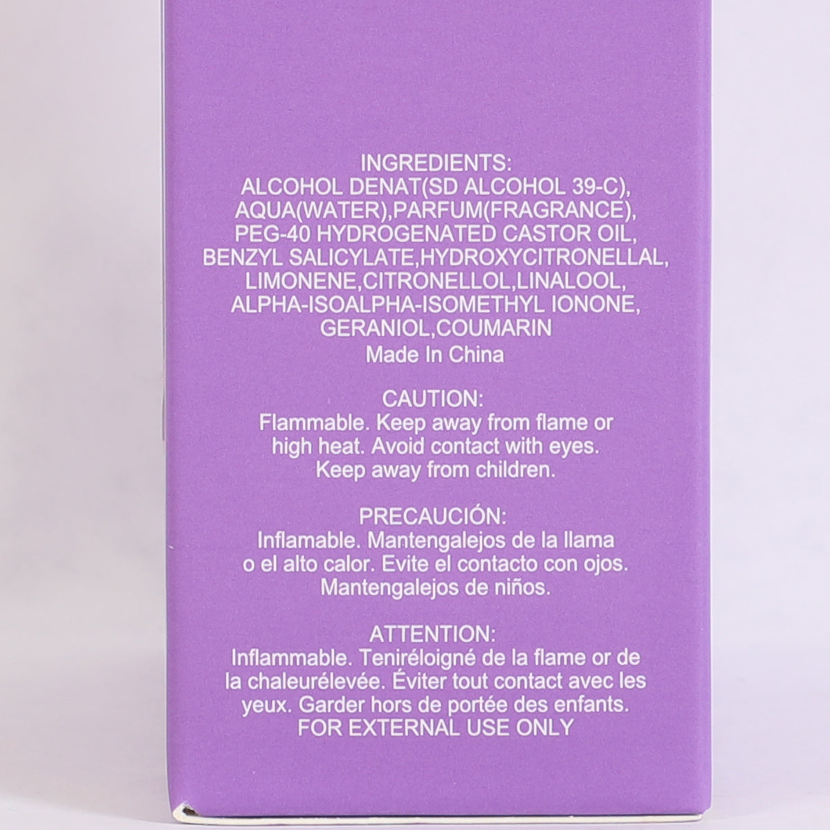 Delilah Lavender Spray Perfume Eau De Parfum For Women - 85ML/2.8 FL.OZ.