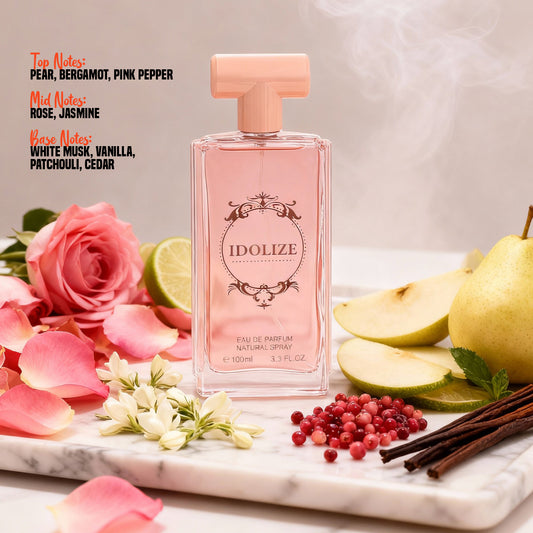 Idolize Spray Perfume Eau De Parfum For Women - 100ML/3.3FL.OZ.