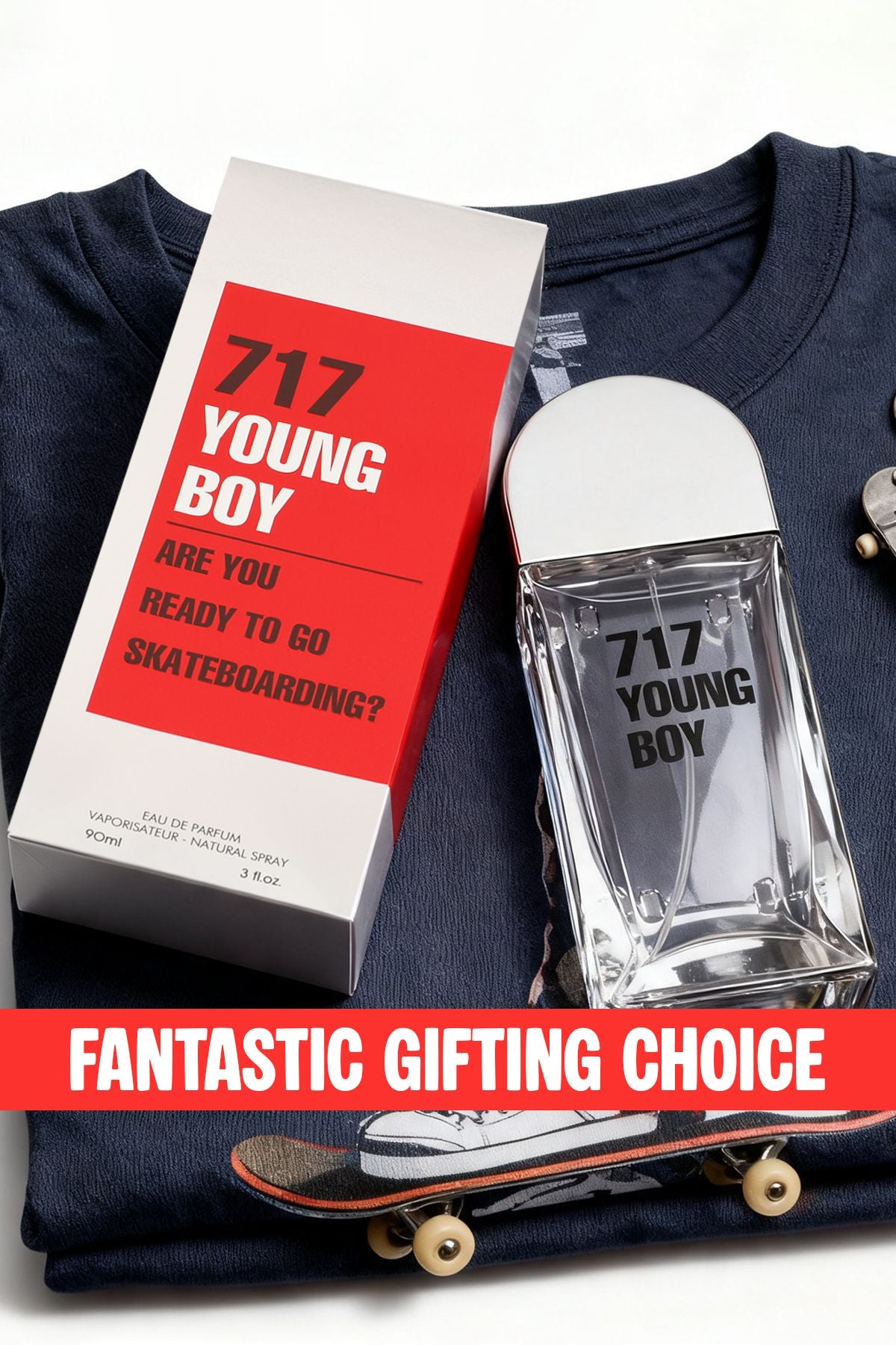 717 Young Boy Are You Ready Spray Perfume Eau De Parfum For Men 90ML/3FL.OZ.