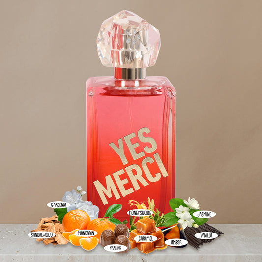 Yes Merci Spray Perfume Eau De Parfum For Women - 100ML/3.4 FL.OZ