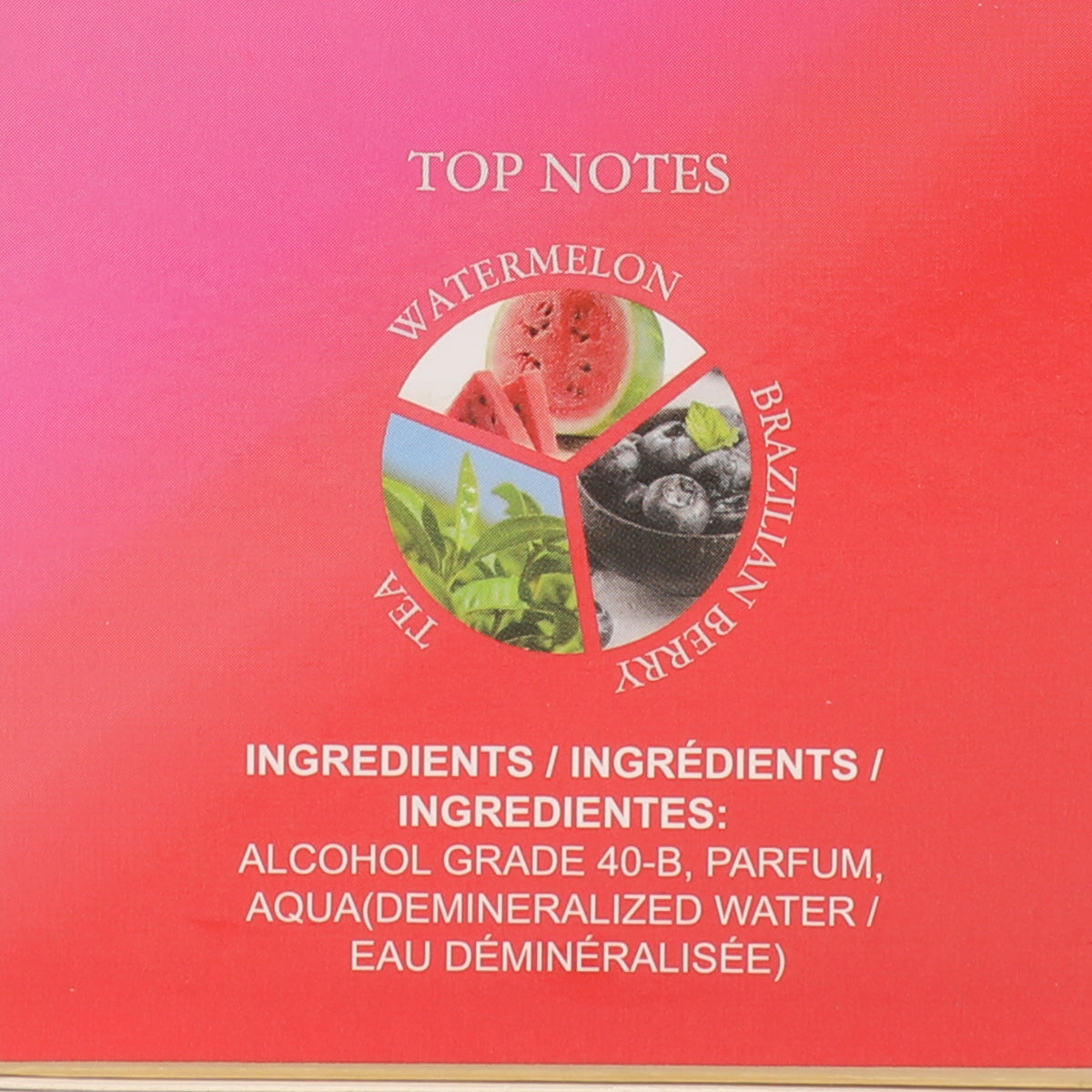 Yes Merci Spray Perfume Eau De Parfum For Women - 100ML/3.4 FL.OZ