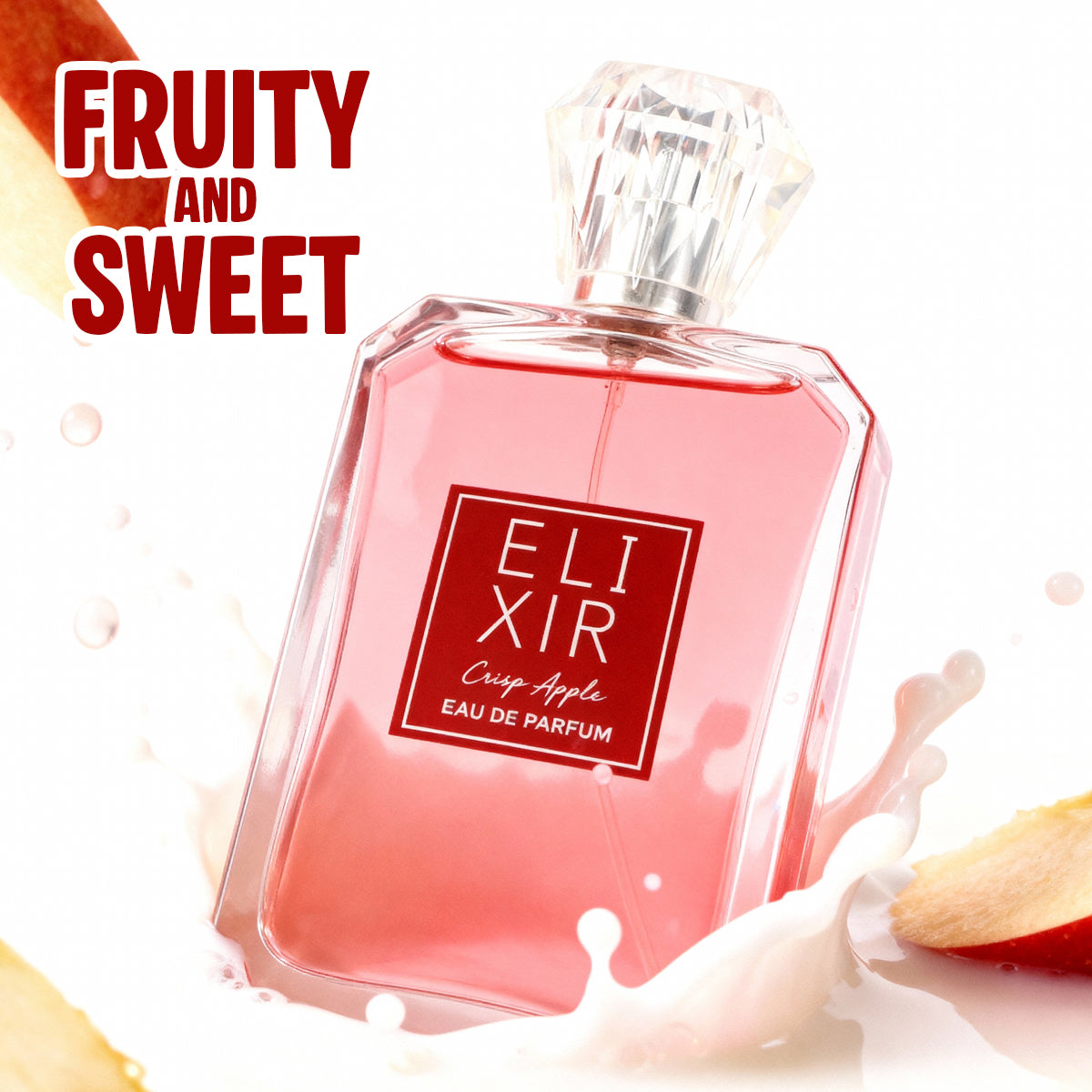 Elixir Crisp Apple Spray Perfume Eau De Parfum For Women - 100ML/3.4 FL.OZ.