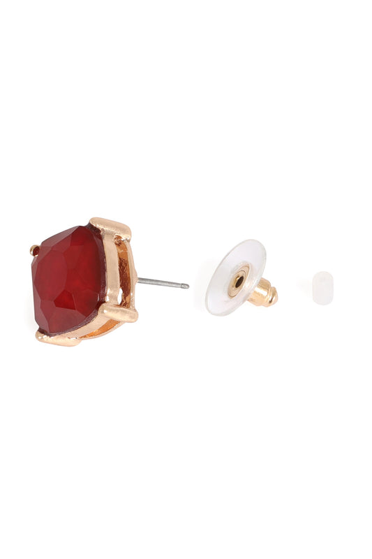 Fine Glitter Epoxy Stud Earrings