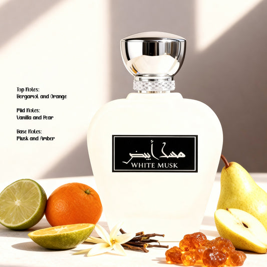 White Musk Spray Perfume Eau De Parfum For Men And Women - 100ML/3.4FL.OZ.