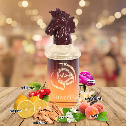 Khayyir Spray Perfume Eau De Parfum For Men - 100ML/3.4FL.OZ.