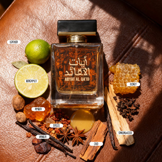 Abyat Al Qa'id Spray Perfume Eau De Parfum For Men And Women - 100ML/3.4FL.OZ./3PCS
