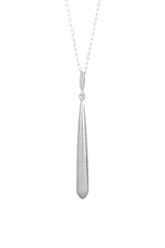 Metal 3D Bar Pendant Necklace