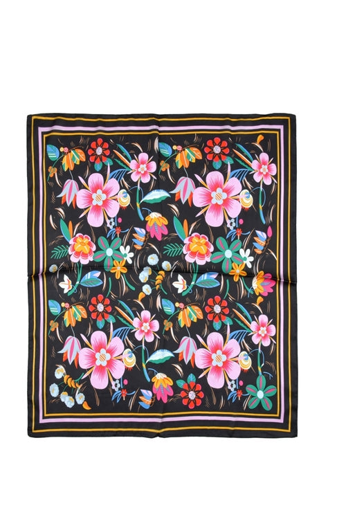 Multi Color Flower Print Bandana