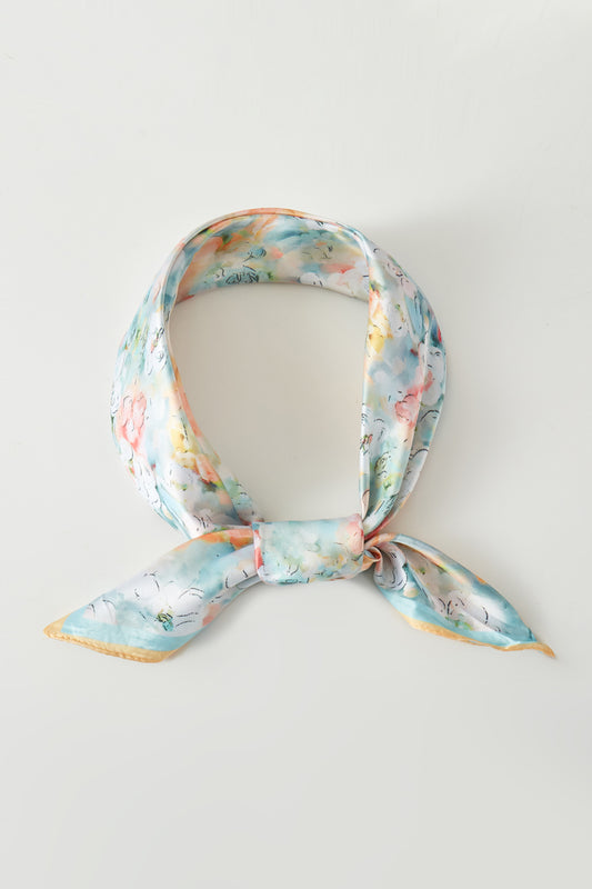 Floral Print Bandana