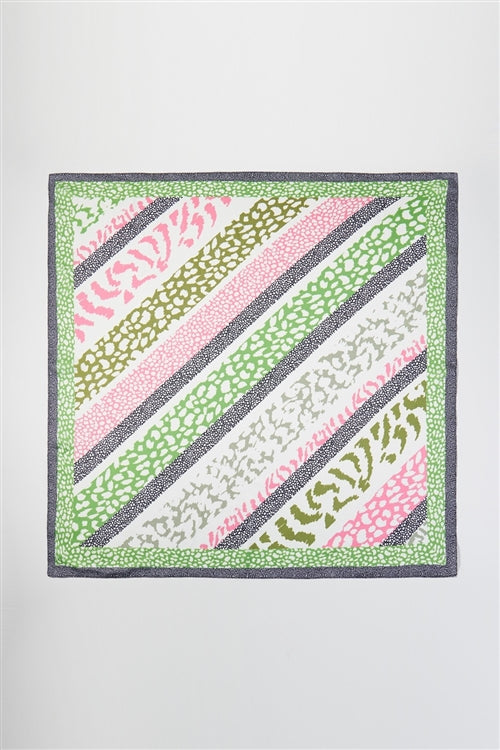 Abstract Leopard Print Bandana