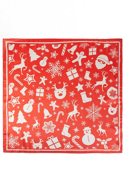 Christmas Tree Print Bandana