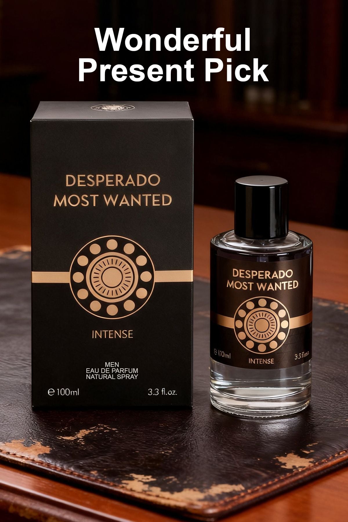 Desperado Most Wanted Intense Spray Perfume Eau De Parfum For Men 100ML/3.3FL.OZ.