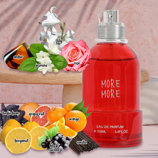 More More Spray Perfume Eau De Parfum For Women - 100ML/3.4 FL.OZ.