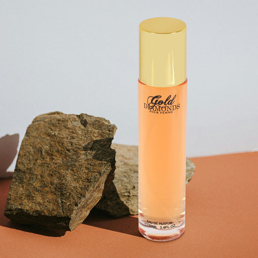 Gold Diamond Spray Perfume Eau De Parfum For Women - 100ML/3.4 FL.OZ.