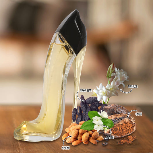 Princess High Heels Gold Spray Perfume Eau De Parfum For Women- 85ML/2.9 FL.OZ.