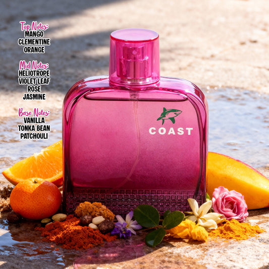 Coast Pure Magic Spray Perfume Eau De Toilette For Men - 100ML/3.4 FL.OZ.