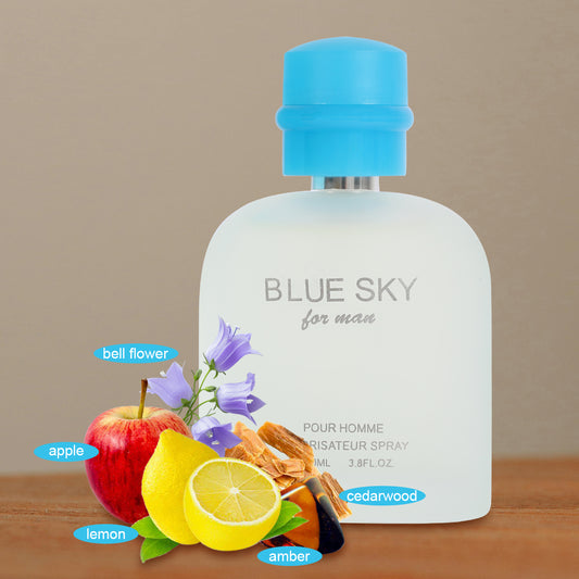 Blue Sky Spray Cologne Eau De Toilette For Men - 110ML/3.8 FL. OZ.