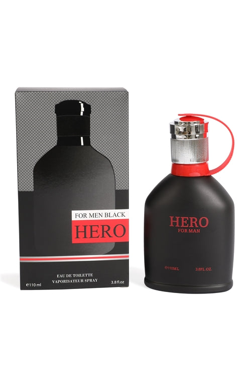 Hero For Women Black Spray Cologne Eau De Toilette For Men - 110ML/3.8 FL.OZ.