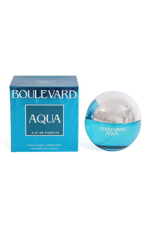 Boulevard Aqua Spray Cologne Eau De Parfum For Men - 100ML/3.4 FL.OZ.