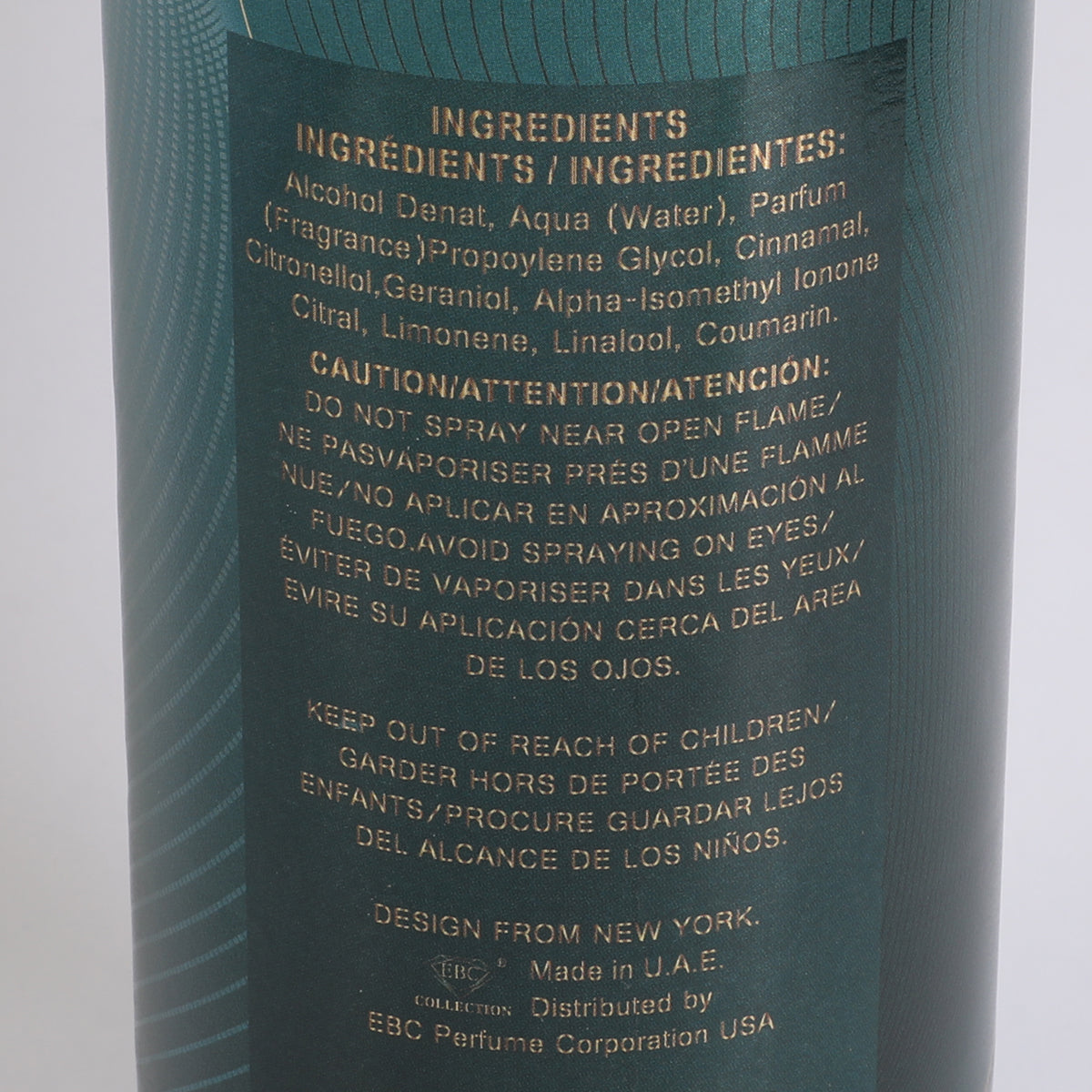 For Man Gift Spray Cologne Eau De Toilette For Men - 100ML/3.4 FL.OZ.