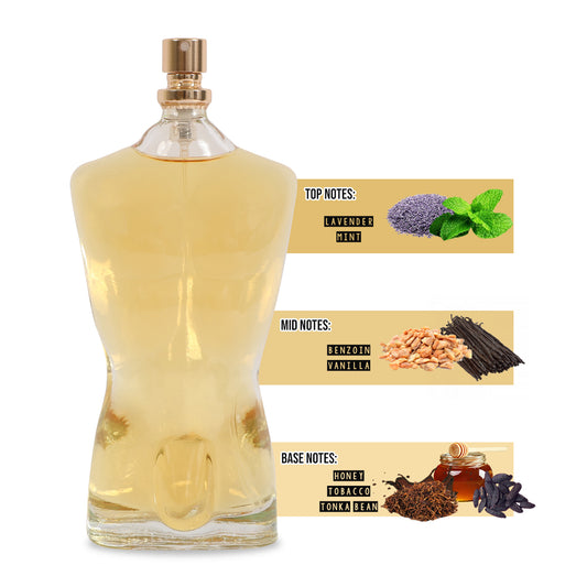 Golden Desire Spray Cologne Eau De Toilette For Men - 100ML/3.4 FL.OZ./3PCS