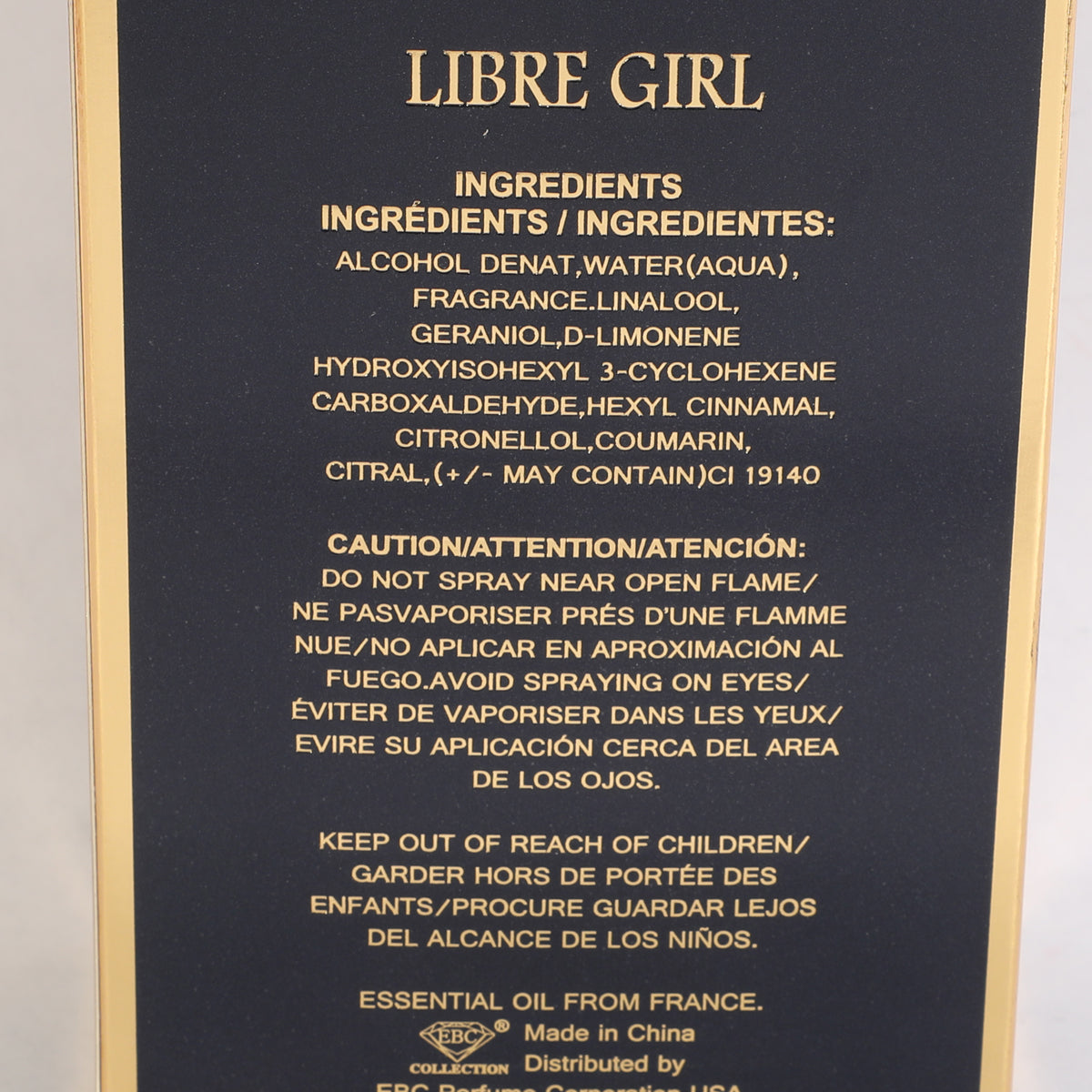 Libre Girl Spray Perfume Eau De Parfum For Women Mini - 35ML/1.2FL.OZ.