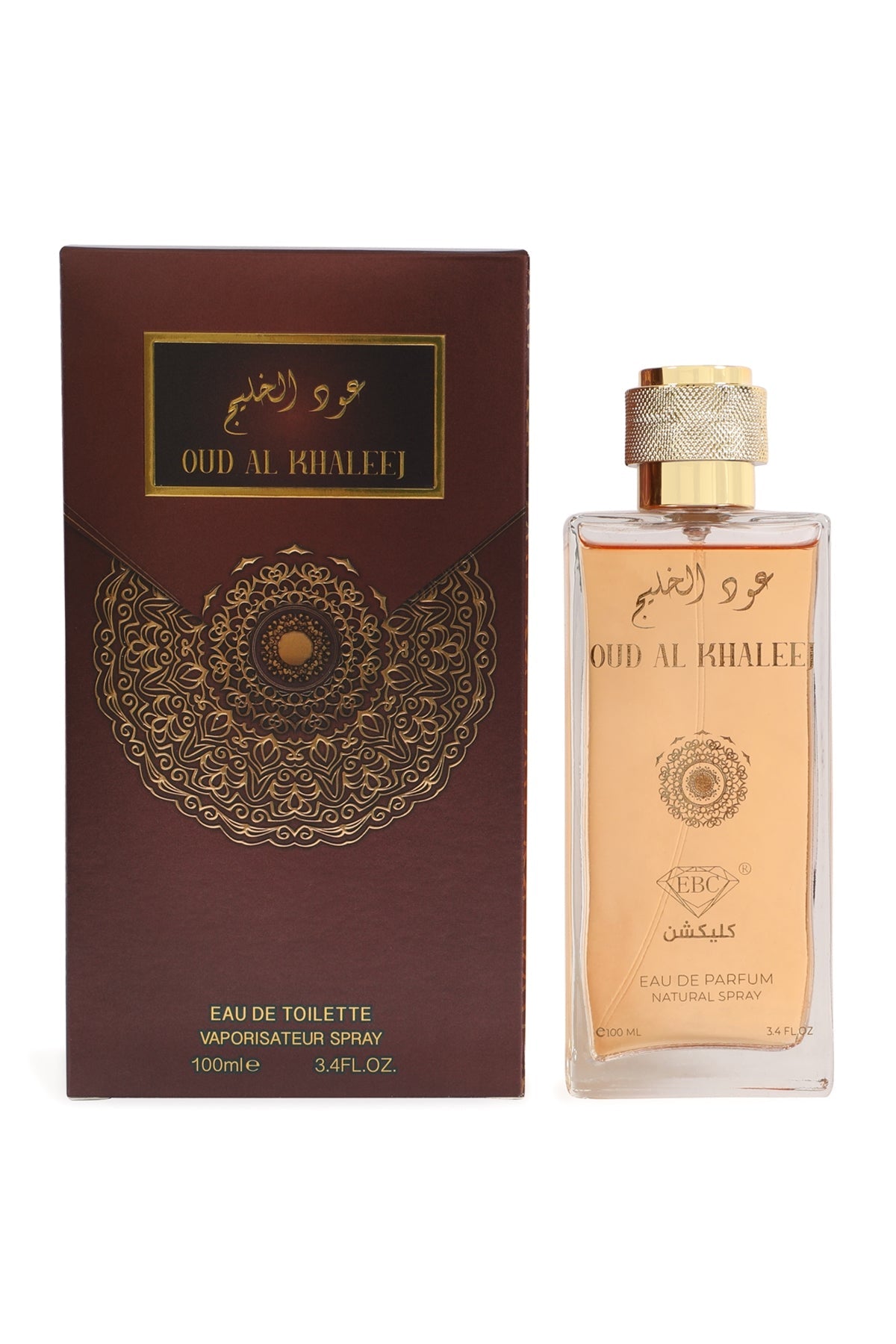 Oud Al Khaleej Spray Cologne Eau De Toilette For Men - 100ML/3.4 FL.OZ.