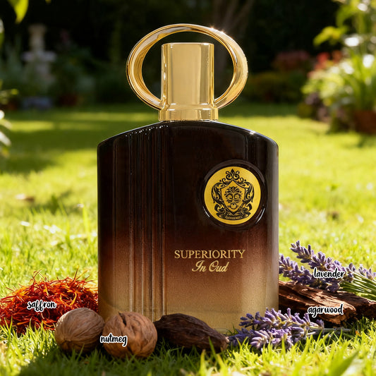 Superiority In Oud Spray Perfume Eau De Parfum For Men And Women - 100ML/3.4FL.OZ./3PCS