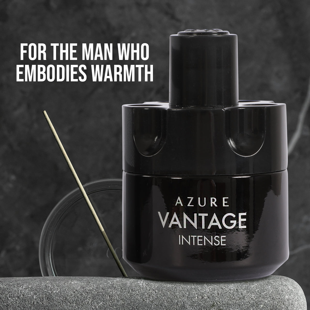 Azure Vantage Intense Spray Cologne Eau De Parfum For Men - 100ML/3.4 FL.OZ.