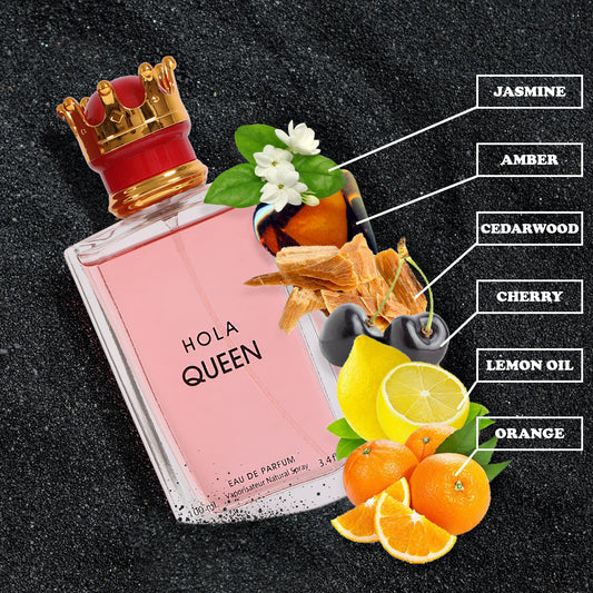 Hola Queen Spray Perfume Eau De Parfum For Women - 100ML/3.4 FL.OZ.