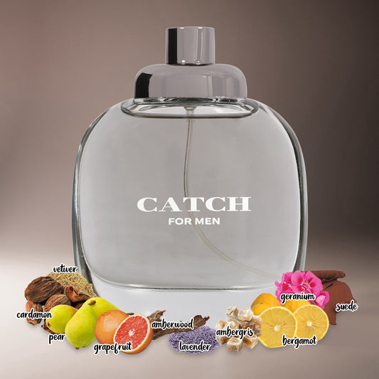 Catch Spray Perfume Eau De Parfum For Men - 100ML/3.4FL.OZ.
