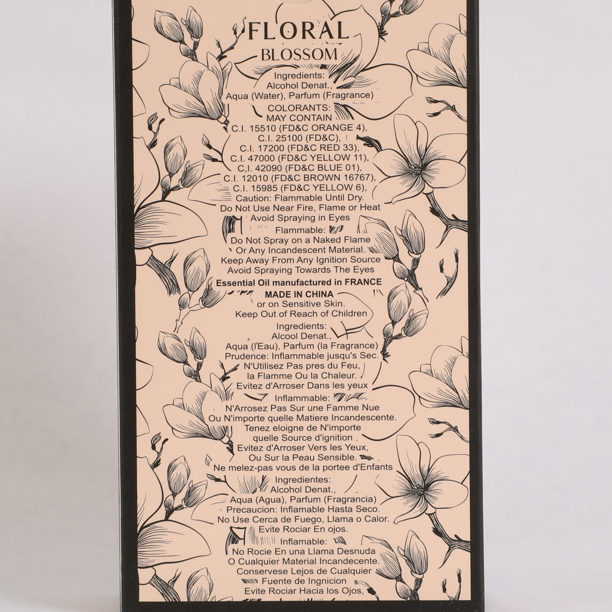 Floral Blossom Spray Perfume Eau De Parfum For Women - 100ML/3.4 FL.O.Z.