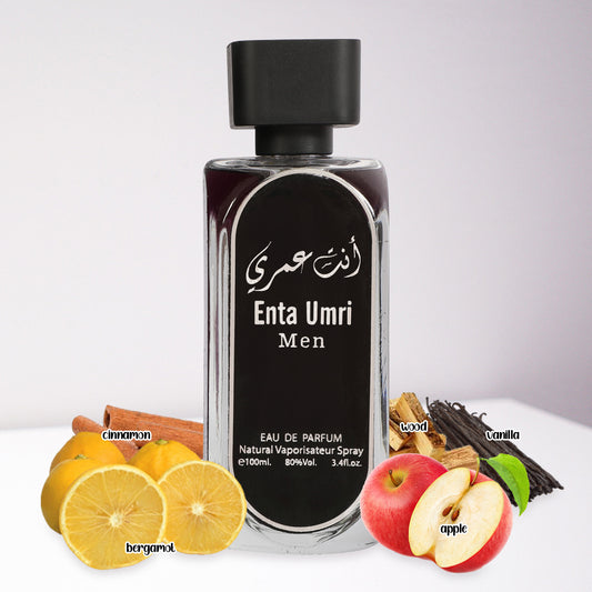 Enta Umri Spray Perfume Eau De Parfum For Men - 100ML/3.4FL.OZ.